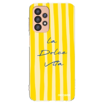 Picasee silikonowe przeźroczyste etui na Samsung Galaxy A23 A236B 5G - Ladolcevita