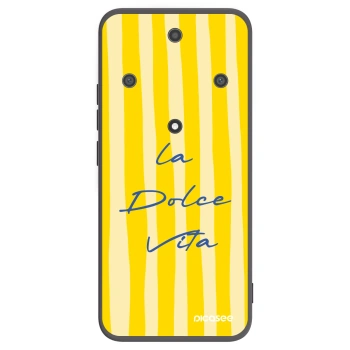 Picasee silikonowe czarne etui na Honor Magic5 Lite 5G - Ladolcevita