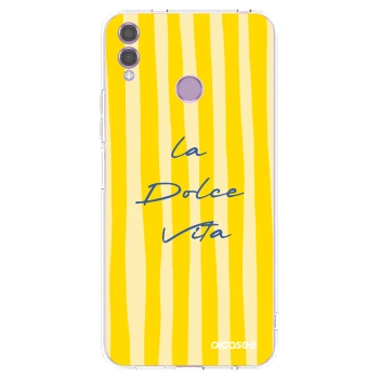 Picasee silikonowe przeźroczyste etui na Honor 8X - Ladolcevita