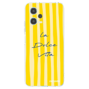 Picasee silikonowe przeźroczyste etui na Xiaomi Redmi Note 12 5G - Ladolcevita