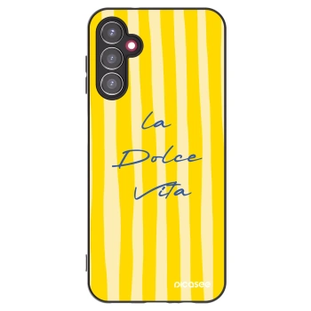 Picasee silikonowe czarne etui na Samsung Galaxy A14 4G A145R - Ladolcevita