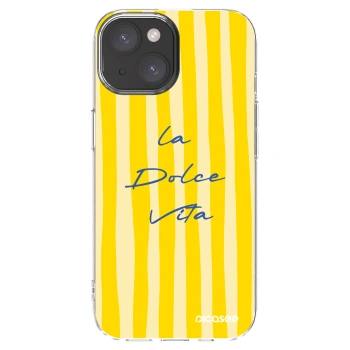 Picasee silikonowe przeźroczyste etui na Apple iPhone 15 - Ladolcevita
