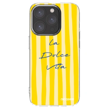 Picasee silikonowe przeźroczyste etui na Apple iPhone 15 Pro - Ladolcevita