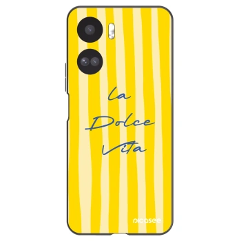 Picasee silikonowe czarne etui na Honor 90 Lite 5G - Ladolcevita