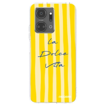 Picasee silikonowe przeźroczyste etui na Honor X7a - Ladolcevita