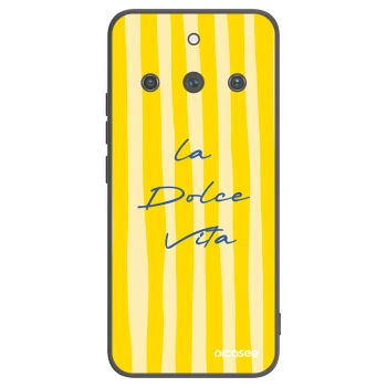 Picasee silikonowe czarne etui na Realme 11 Pro+ - Ladolcevita