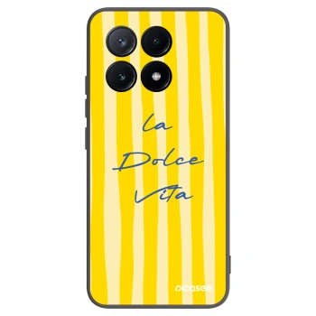 Picasee silikonowe czarne etui na Xiaomi Poco X6 Pro - Ladolcevita