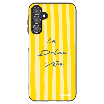 Picasee silikonowe czarne etui na Samsung Galaxy A15 A155F 4G - Ladolcevita