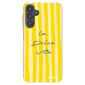 Picasee silikonowe przeźroczyste etui na Samsung Galaxy A15 A155F 4G - Ladolcevita