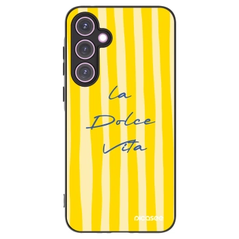Picasee silikonowe czarne etui na Samsung Galaxy A35 5G A356B - Ladolcevita