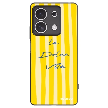 Picasee silikonowe czarne etui na Xiaomi Redmi Note 13 4G - Ladolcevita
