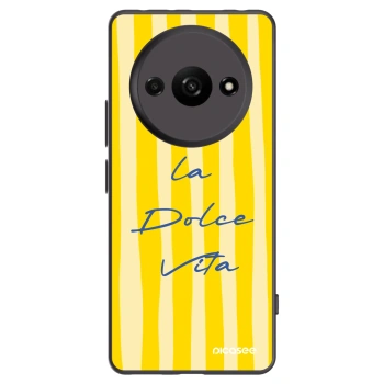 Picasee silikonowe czarne etui na Xiaomi Redmi A3 - Ladolcevita