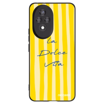 Picasee silikonowe czarne etui na Honor 200 Pro 5G - Ladolcevita