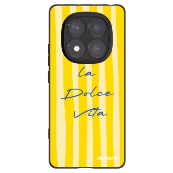Picasee silikonowe czarne etui na Xiaomi Redmi Note 14 Pro+ 5G - Ladolcevita