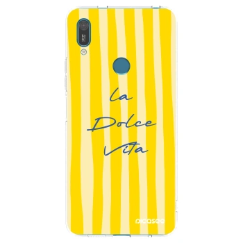 Picasee silikonowe przeźroczyste etui na Huawei Y7 2019 - Ladolcevita