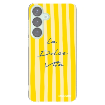 Picasee silikonowe przeźroczyste etui na Samsung Galaxy S25+ 5G - Ladolcevita
