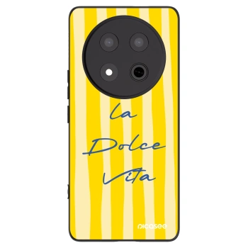 Picasee silikonowe czarne etui na Honor Magic7 Lite 5G - Ladolcevita