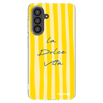 Picasee silikonowe przeźroczyste etui na Samsung Galaxy A56 5G A566B - Ladolcevita