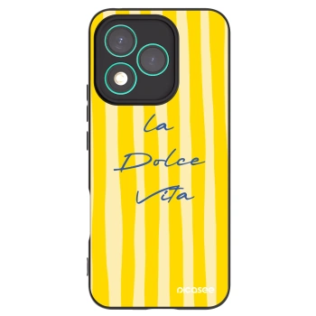 Picasee silikonowe czarne etui na Honor 400 Lite 5G - Ladolcevita