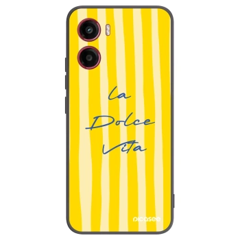 Picasee silikonowe czarne etui na Motorola Moto G05 - Ladolcevita