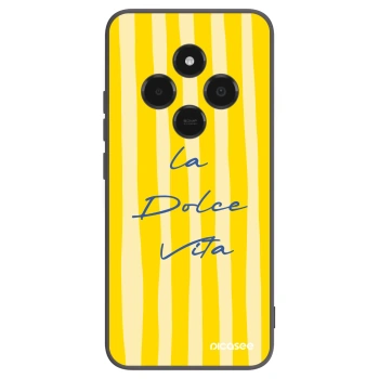 Picasee silikonowe czarne etui na Xiaomi Poco C75 - Ladolcevita