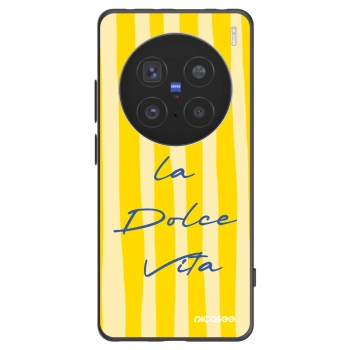 Picasee silikonowe czarne etui na Vivo X200 Pro - Ladolcevita