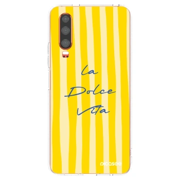 Picasee silikonowe przeźroczyste etui na Huawei P30 - Ladolcevita