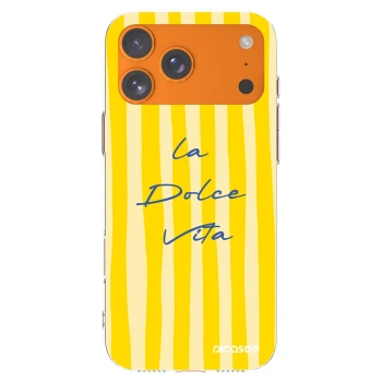 Picasee silikonowe przeźroczyste etui na Apple iPhone 17 Pro Max - Ladolcevita