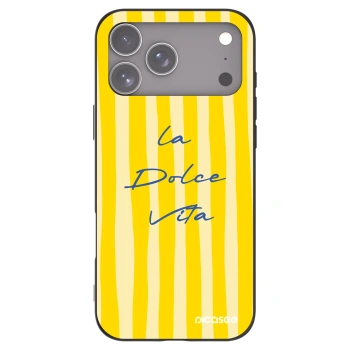 Picasee silikonowe czarne etui na Apple iPhone 17 Pro Max - Ladolcevita