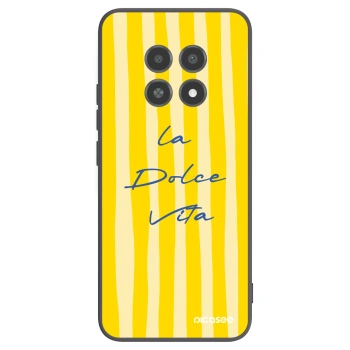 Picasee silikonowe czarne etui na Realme 12X - Ladolcevita