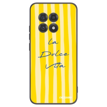 Picasee silikonowe czarne etui na OnePlus 13R 5G - Ladolcevita