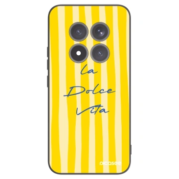 Picasee silikonowe czarne etui na Xiaomi Redmi Note 15 Pro+ - Ladolcevita