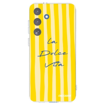 Picasee silikonowe przeźroczyste etui na Samsung Galaxy S25 FE 5G - Ladolcevita