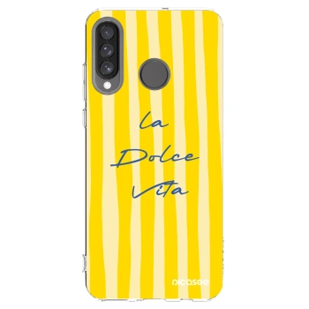 Picasee silikonowe przeźroczyste etui na Huawei P30 Lite - Ladolcevita