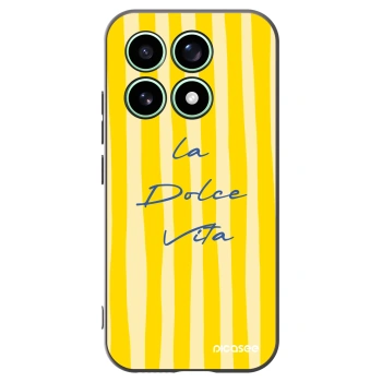 Picasee silikonowe czarne etui na Xiaomi 17 - Ladolcevita