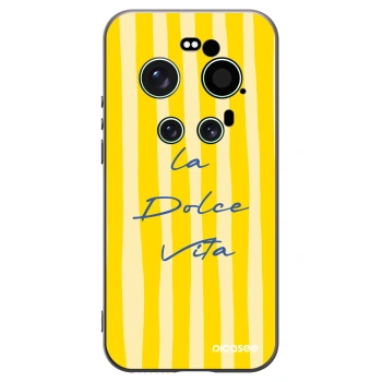 Picasee silikonowe czarne etui na Xiaomi 17 Ultra - Ladolcevita
