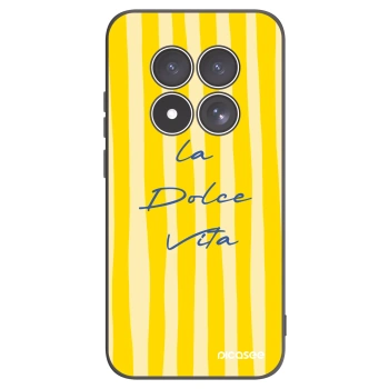 Picasee silikonowe czarne etui na Xiaomi Redmi Note 15 Pro 5G - Ladolcevita