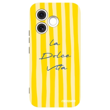 Picasee silikonowe czarne etui na Honor 600 Lite - Ladolcevita