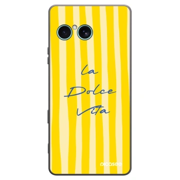 Picasee silikonowe czarne etui na Sony Xperia 10 VII - Ladolcevita