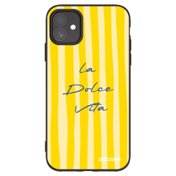 Picasee silikonowe czarne etui na Apple iPhone 11 - Ladolcevita