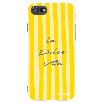 Picasee silikonowe przeźroczyste etui na Apple iPhone 8 - Ladolcevita