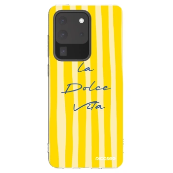 Picasee silikonowe przeźroczyste etui na Samsung Galaxy S20 Ultra 5G G988F - Ladolcevita