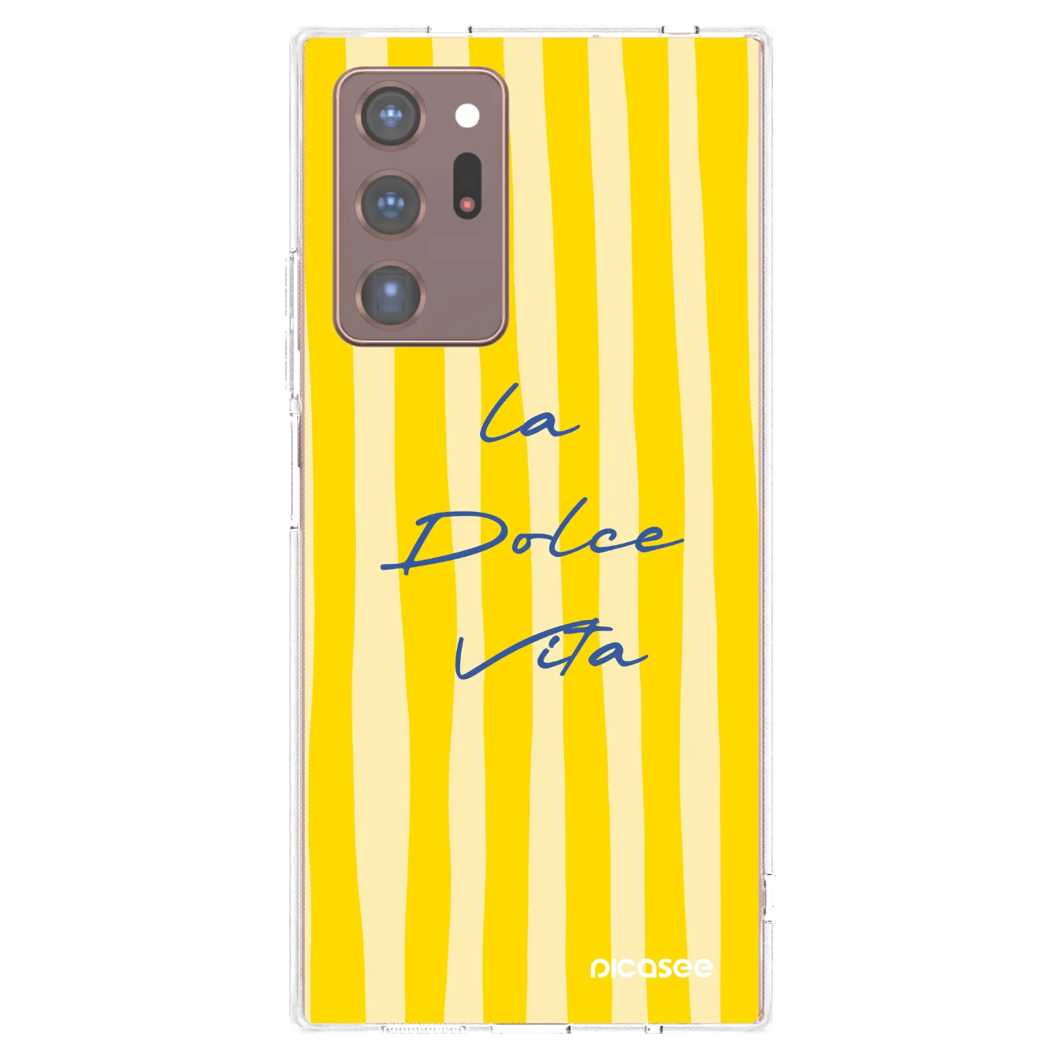 Picasee silikonowe przeźroczyste etui na Samsung Galaxy Note 20 Ultra - Ladolcevita
