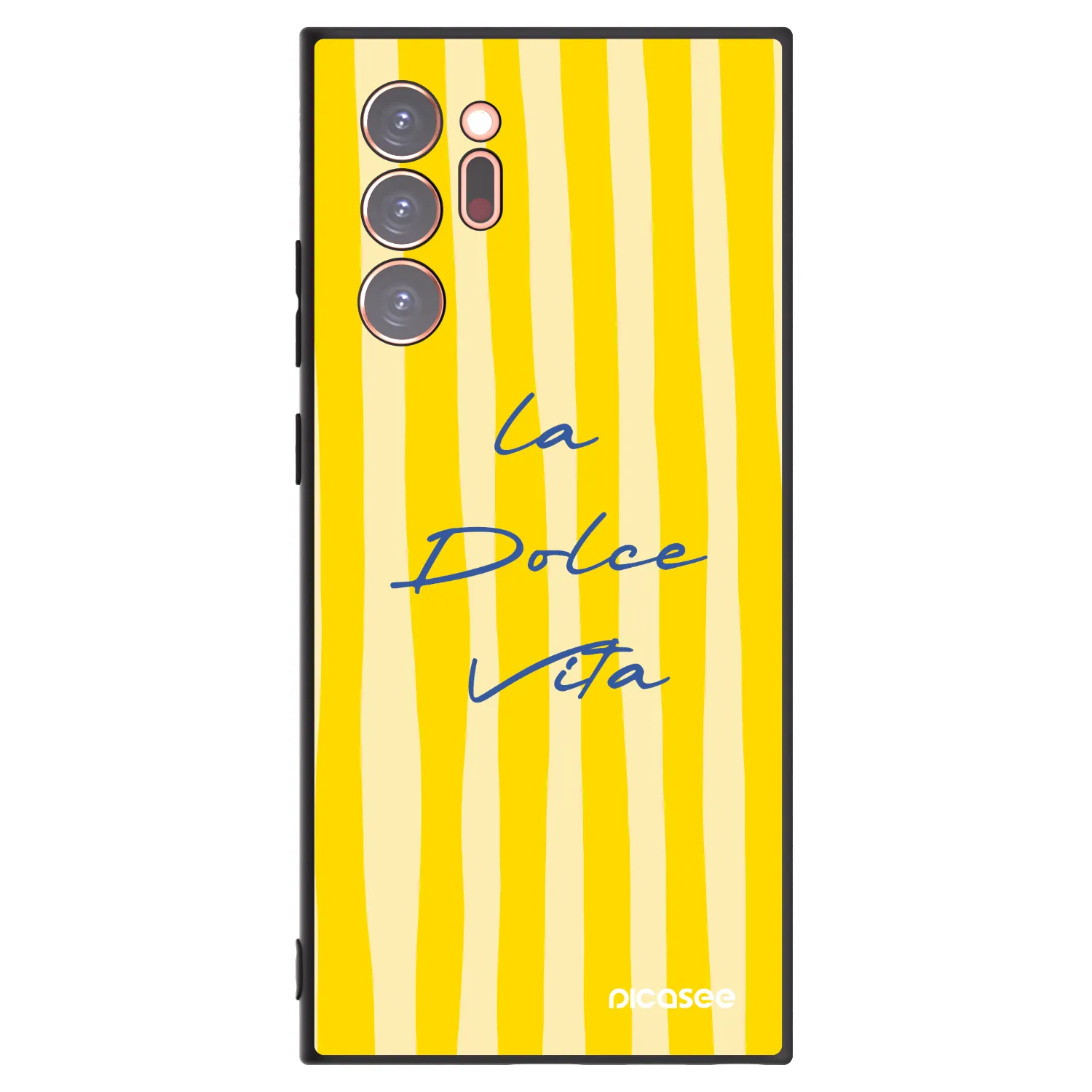 Picasee silikonowe czarne etui na Samsung Galaxy Note 20 Ultra - Ladolcevita