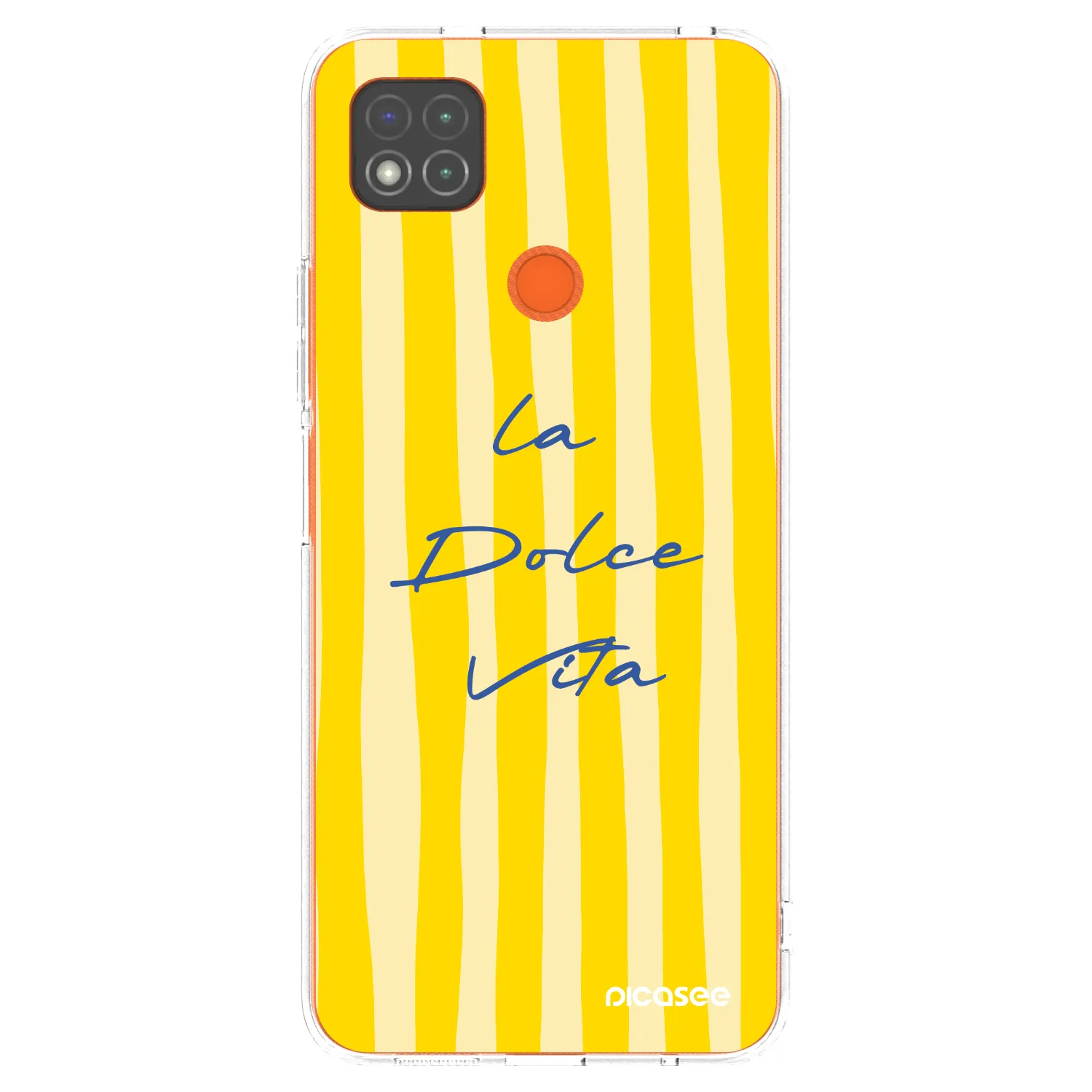 Picasee silikonowe przeźroczyste etui na Xiaomi Redmi 9C - Ladolcevita