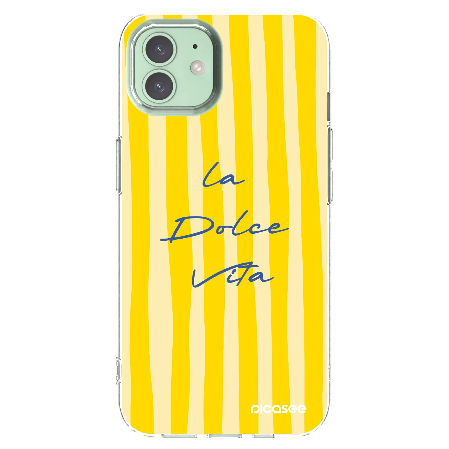 Picasee silikonowe przeźroczyste etui na Apple iPhone 12 Pro - Ladolcevita
