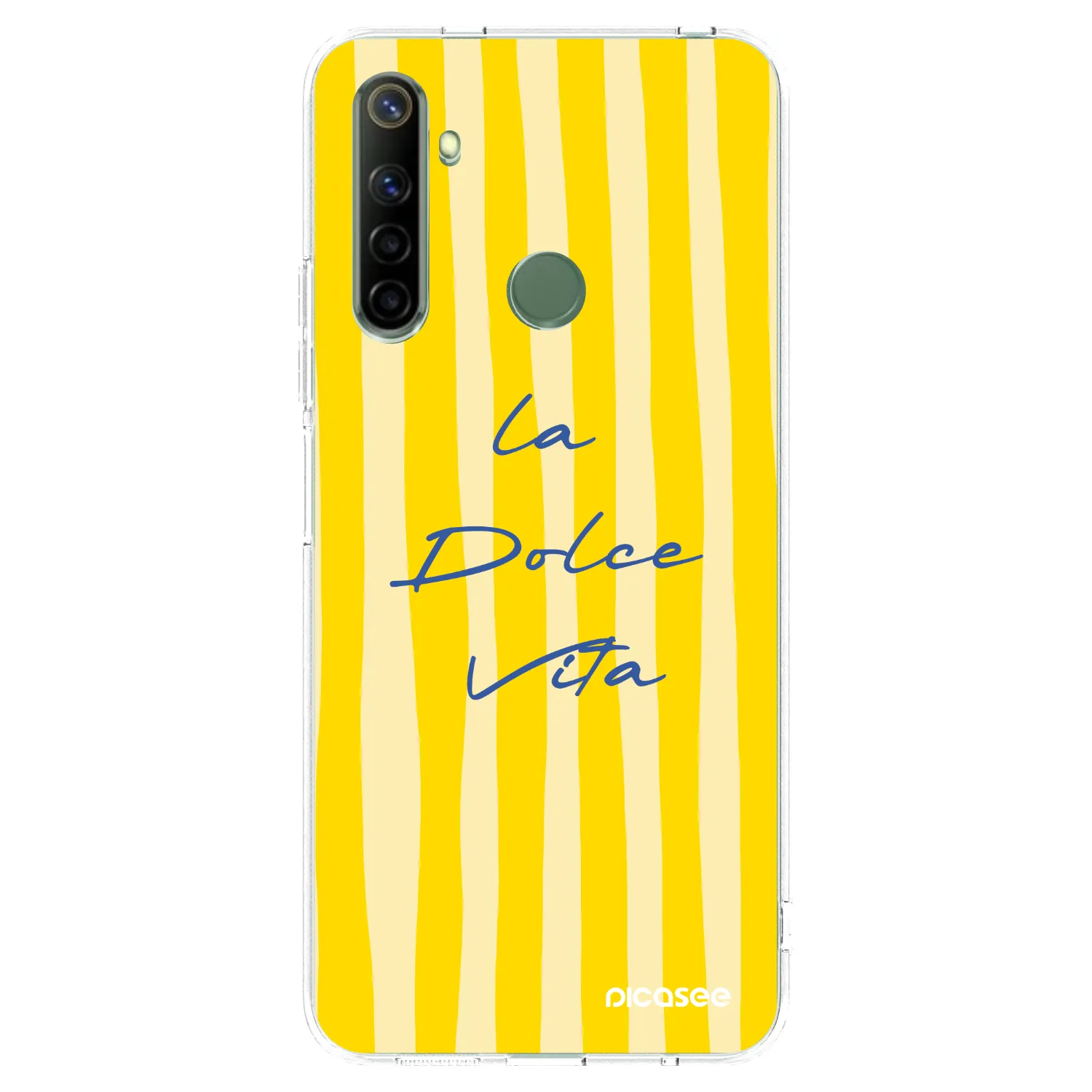 Picasee silikonowe przeźroczyste etui na Realme 6i - Ladolcevita
