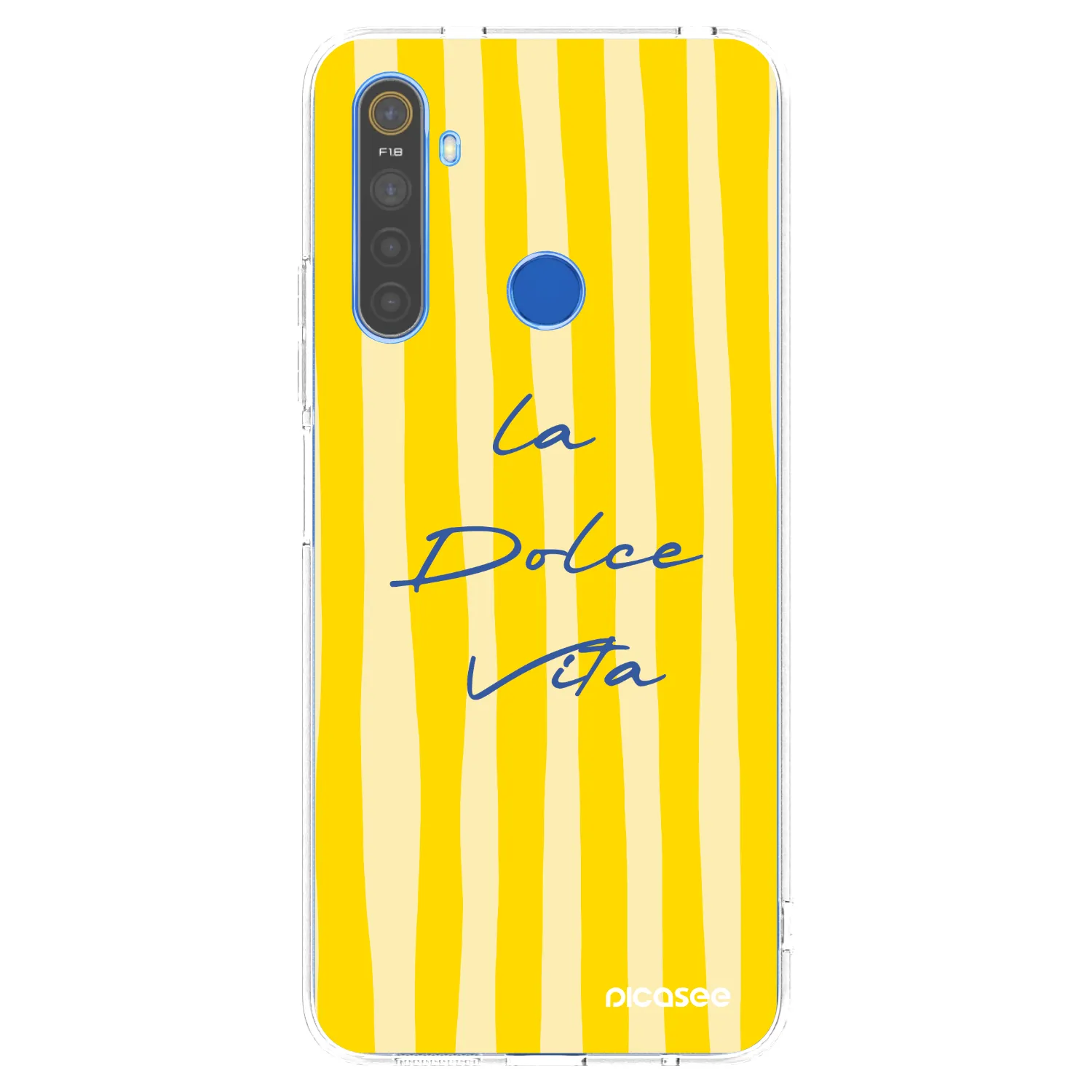 Picasee silikonowe przeźroczyste etui na Realme 5 - Ladolcevita