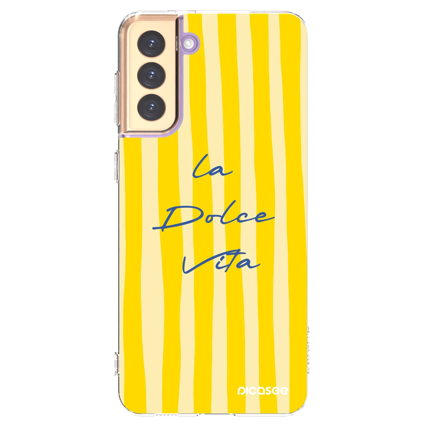 Picasee silikonowe przeźroczyste etui na Samsung Galaxy S21+ 5G G996F - Ladolcevita