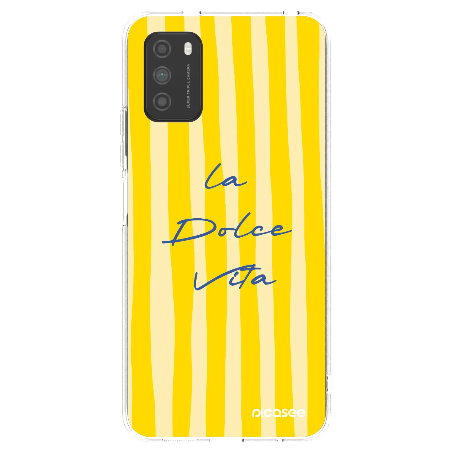 Picasee silikonowe przeźroczyste etui na Xiaomi Poco M3 - Ladolcevita